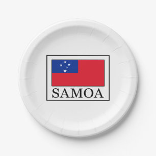 Assiettes En Carton Samoa