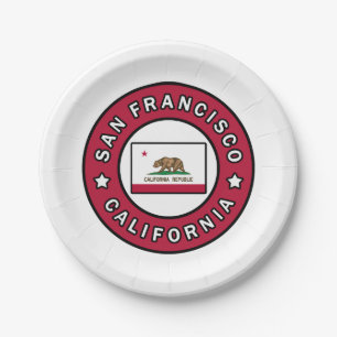 Assiettes En Carton San Francisco la Californie