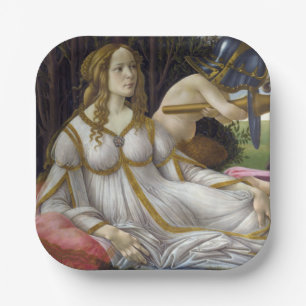 Assiettes En Carton Sandro Botticelli - Vénus et Mars