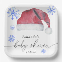 Santa Hat - baby shower