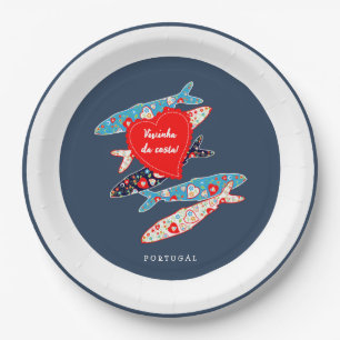 Assiettes En Carton Sardines portugaises