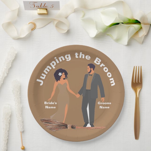 Assiettes En Carton Sauter le salon (Mariage)
