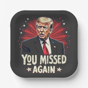 Assiettes En Carton Sauvez les animaux de compagnie Trump Election