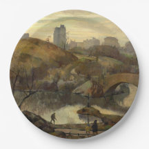 Scène à Central Park (New York, New York, États-Un