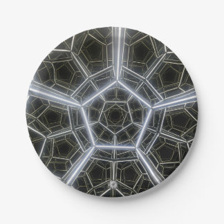 Assiettes En Carton Sci-Fi multidimensionnel