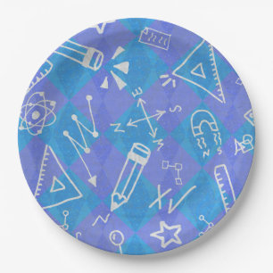 Assiettes En Carton Science Expérience Laboratoire Scientifique Chimis