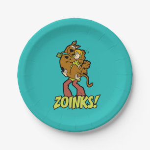 Assiettes En Carton Scooby-Doo et Shaggy Zoinks!