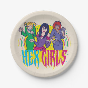 Assiettes En Carton Scooby-Doo Les Filles Hex