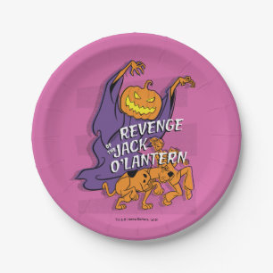 Assiettes En Carton Scooby-Doo Revenge de Jack O' Lantern