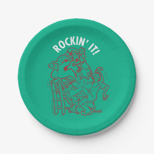 Assiettes En Carton Scooby-Doo & Shaggy Rockin' It 'Round The Tree