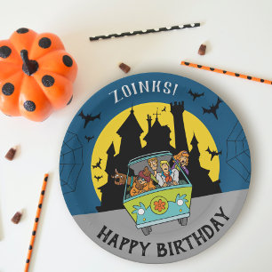 Assiettes En Carton Scooby-Doo Spooktacular Anniversaire d'Halloween