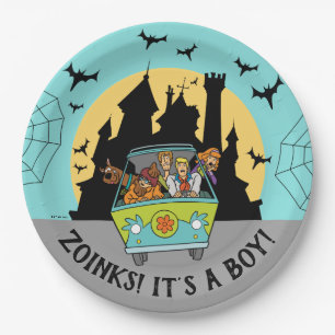 Assiettes En Carton Scooby-Doo Spooktacular Halloween Baby shower