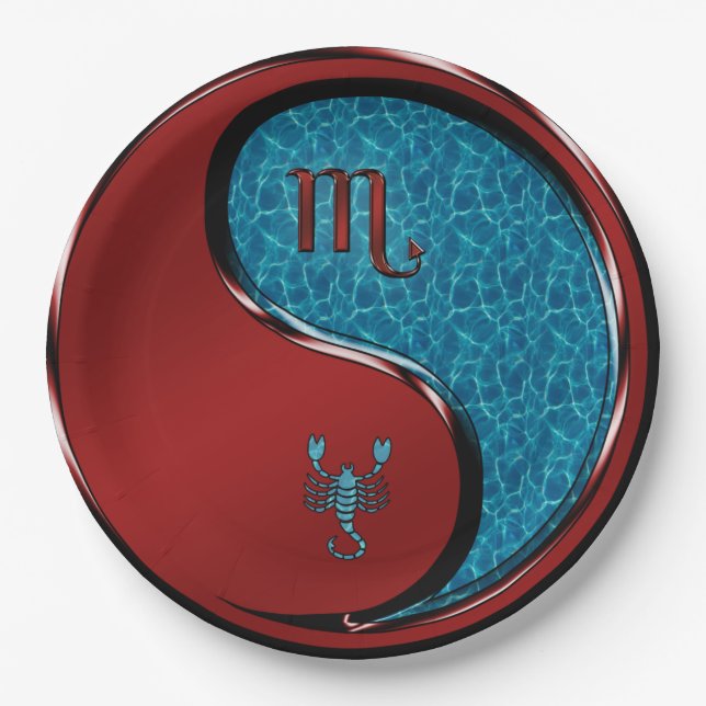 Assiettes En Carton Scorpio the Scorpion (Devant)