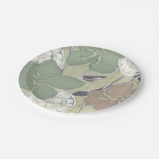 Assiettes En Carton Serene Pastels II (Angle)