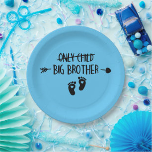 Assiettes En Carton Seulement les enfants traversent maintenant Big Br