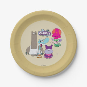 Assiettes En Carton Shnitzel, Mung, Chowder et Truffes