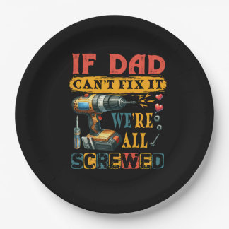 Assiettes En Carton Si Papa ne peut pas réparer