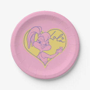Assiettes En Carton Signature Lola Heart