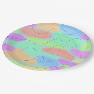 Assiettes En Carton simple white serving plate