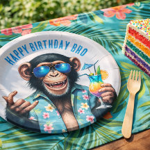 Singes d'été Joyeux anniversaire frère Vibes estiv
