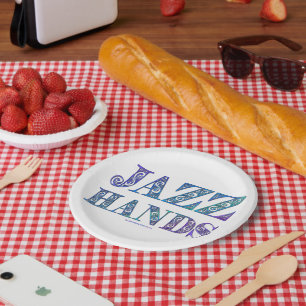Assiettes En Carton SlipperyJoe's comédie musicale Broadway Jazz Hands