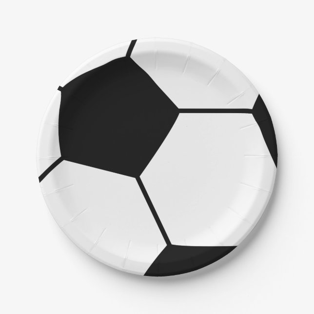 ASSIETTES EN CARTON SOCCER (Devant)