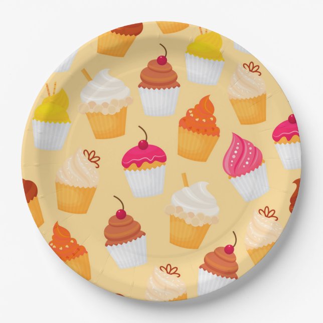 Assiettes En Carton Soins sucrés (Devant)