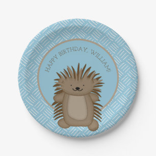 Assiettes En Carton Soirée Anniversaire de enfant de Porcupine
