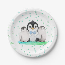 Soirée d'anniversaire de Cute Penguin