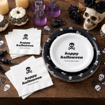Soirée Halloween Crâne et Os