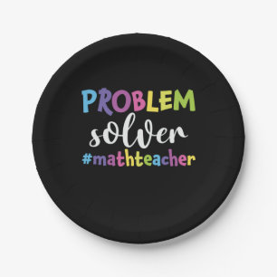 Assiettes En Carton Solveur du problème de l'enseignant en mathématiqu