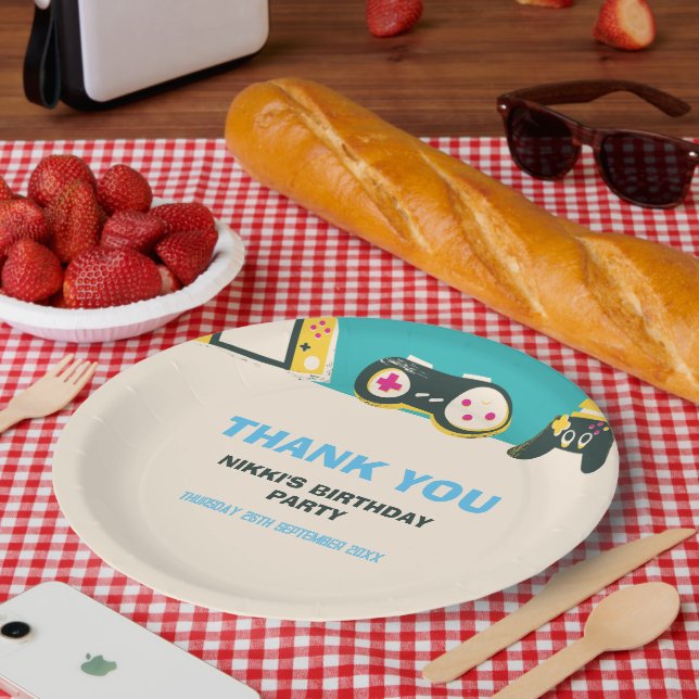 Assiettes En Carton Son Temps De Jeu Enfants Jeu Personnalisé Jeu Anni (Pique-nique)