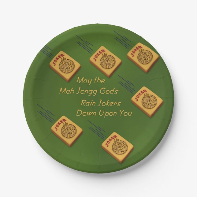 Assiettes En Carton Souhaits d'heure-milliampère Jong (Devant)