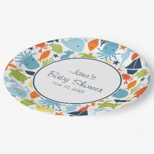 Assiettes En Carton Sous la mer, Créatures marines, Personnalité nau