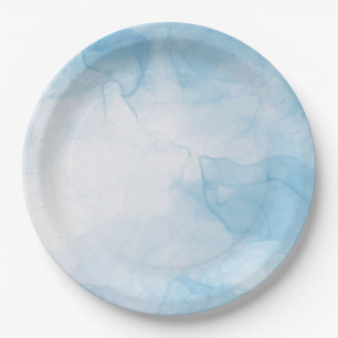 Assiettes En Carton Sous la mer Eau bleue