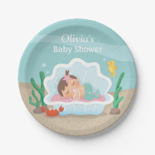 Assiettes En Carton Sous les approvisionnements de partie de baby