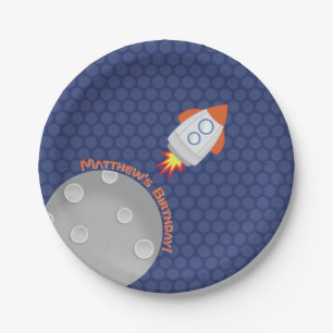 Assiettes En Carton Space Adventure