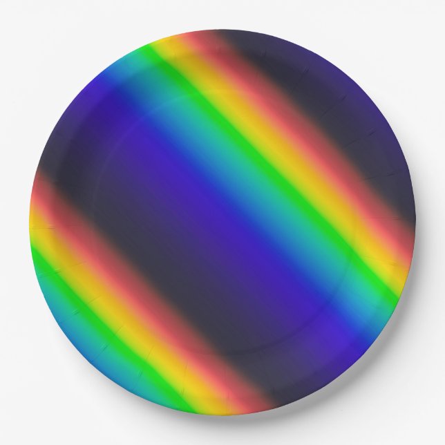 Assiettes En Carton Spectrum (Devant)