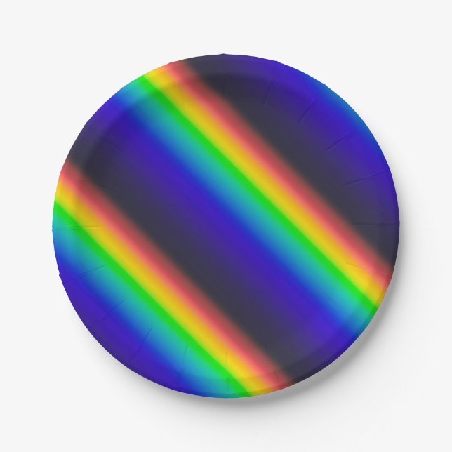 Assiettes En Carton Spectrum (Devant)
