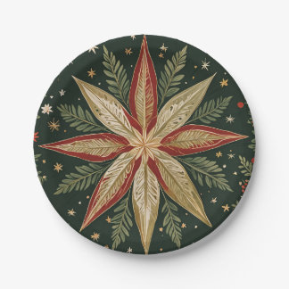Assiettes En Carton Star of Wonder Floral