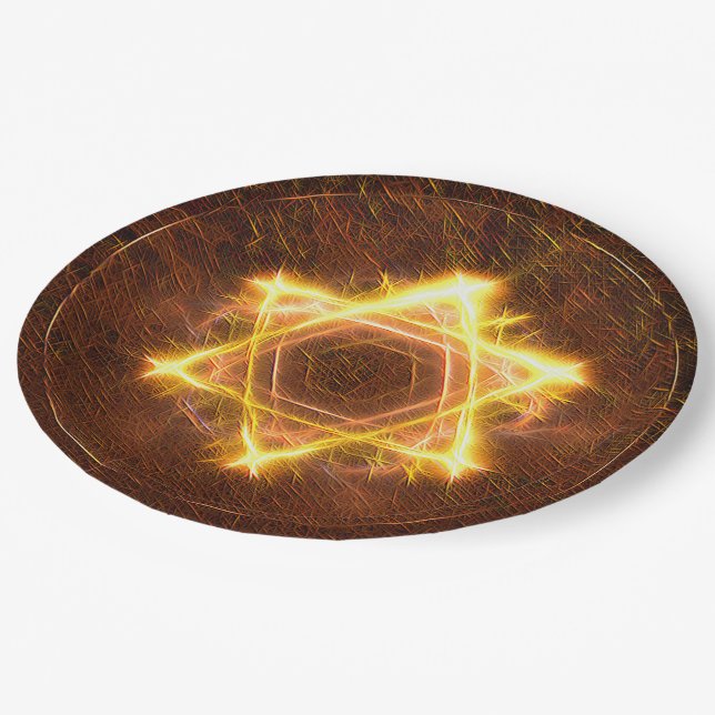 Assiettes En Carton Starfire (Angle)