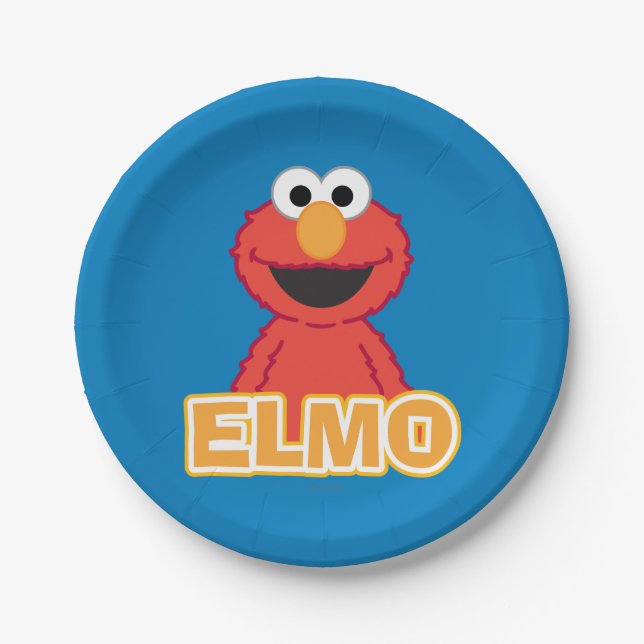 Assiettes En Carton Style classique Elmo (Devant)