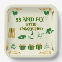 STYLE INÉPUISABLE Carte d'anniversaire homme Beige