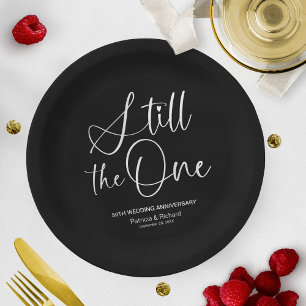 Assiettes En Carton Stylish Still The One Renouvellement de Vœux de Ma