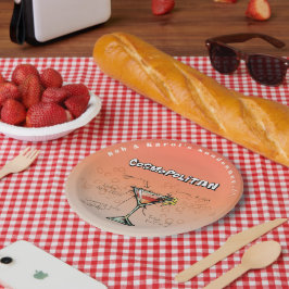 Assiettes En Carton Sundowner Cosmopolitan Party