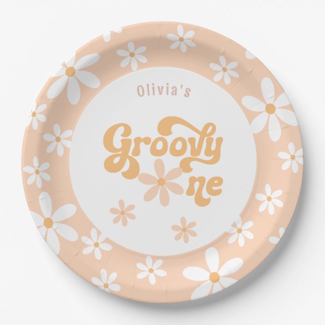 Assiettes En Carton Super un 1er anniversaire (Devant)