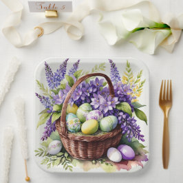Assiettes En Carton Superbes plaques de Pâques