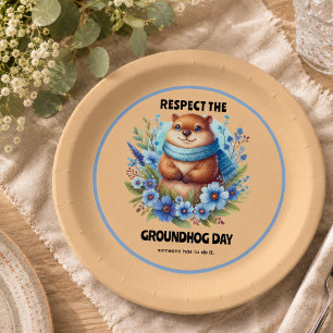 Assiettes En Carton Surestimé ? Aquarelle célébrant le jour de la marm