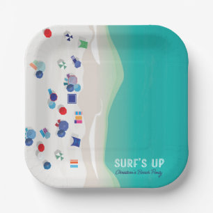 Assiettes En Carton Surf