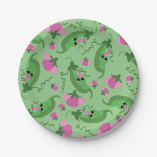 Assiettes En Carton Sweet Pea Cute 1er Anniversaire